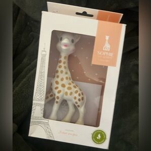 Sophie the giraffe teething toy 
Never used